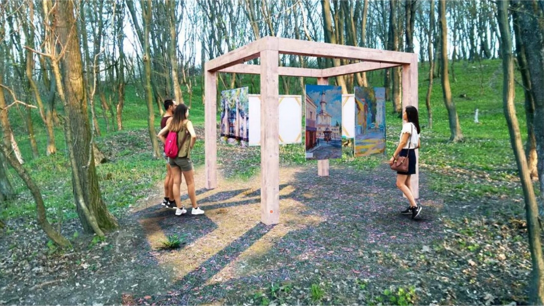 Art event in the "Cultural Forest"