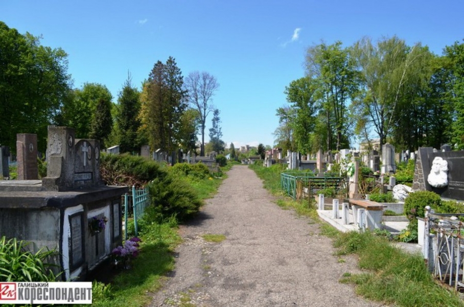 Cemetery with vampires